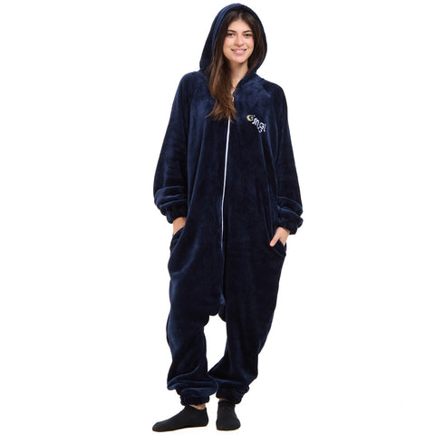 Snuggs Blanket Onesie Dark Blue هلال رمضان